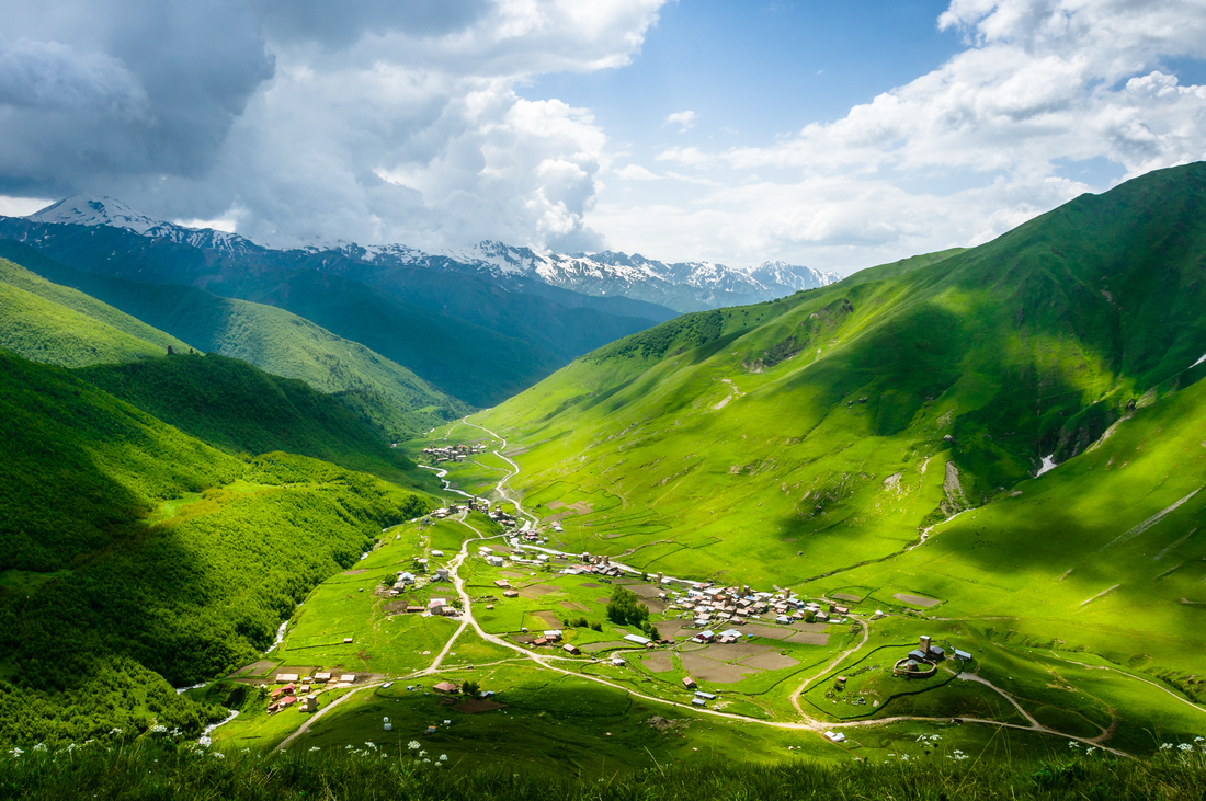 Сванетия Грузия Местия